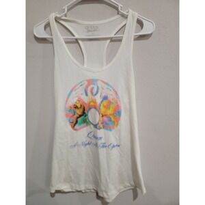 QUEEN Official Merch A Night At The Opera SLEEVELESS graphic Top Womens L